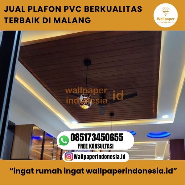 Download JUAL PLAFON PVC BERKUALITAS TERBAIK DI MALANG