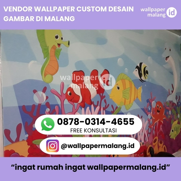 Download VENDOR WALLPAPER CUSTOM DESAIN GAMBAR DI MALANG