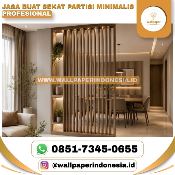 Download JASA BUAT SEKAT PARTISI MINIMALIS PROFESIONAL