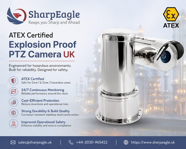 Download Explosion Proof PTZ Camera for Hazardous Areas UK | ATEX Certified Surveillance