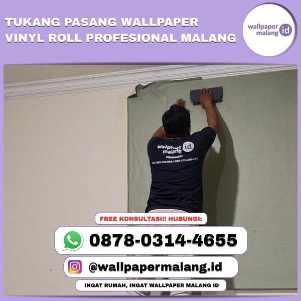 Download TUKANG PASANG WALLPAPER VINYL ROLL PROFESIONAL MALANG