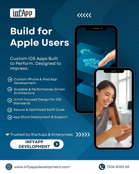 Download Custom iOS App Development – InfyApp Solutions