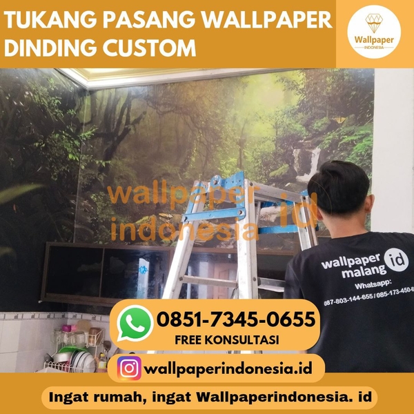 Download TUKANG PASANG WALLPAPER DINIDNG CUSTOM