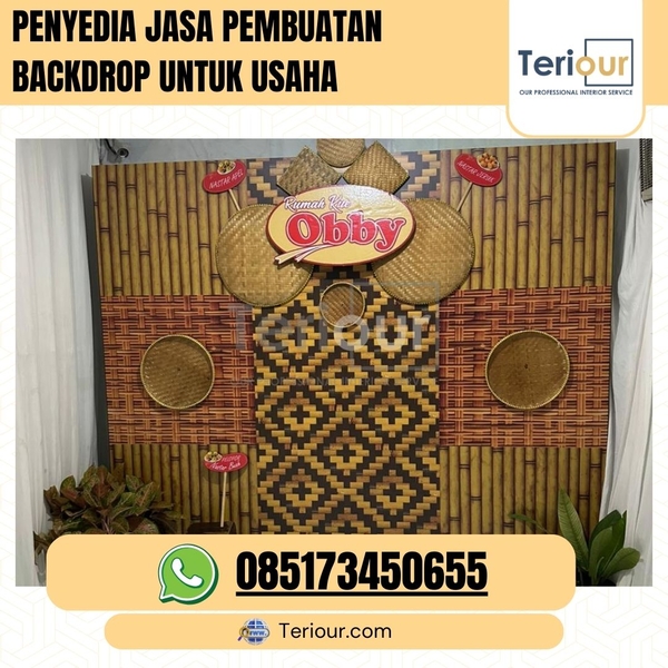Download PENYEDIA JASA PEMBUATAN BACKDROP UNTUK USAHA 