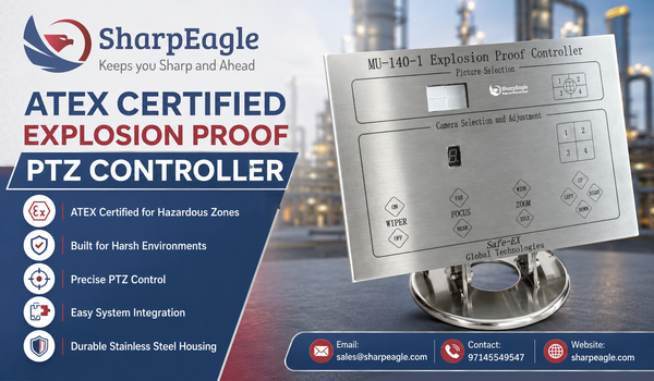 Download ATEX Certified Explosion Proof PTZ Controller for Safety
