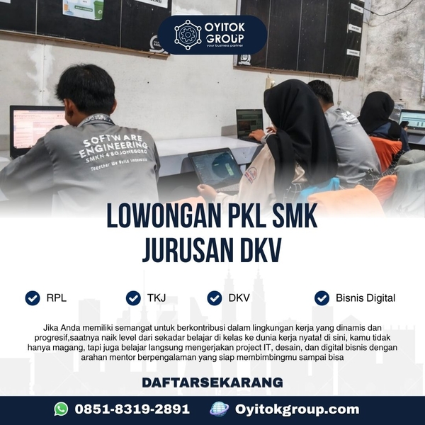 Download LOWONGAN PKL SMK JURUSAN DKV DI KOTA MALANG