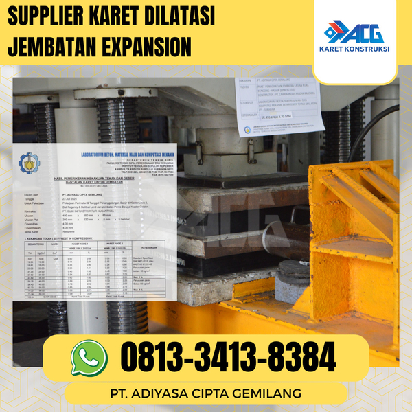 Download SUPPLIER KARET DILATASI JEMBATAN EXPANSION