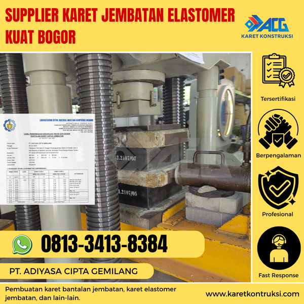 Download Supplier karet jembatan elastomer kuat bogor