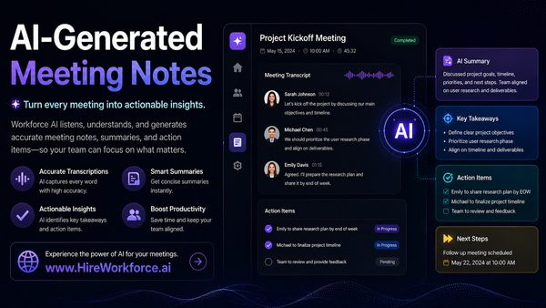 Download AI-Generated Meeting Notes