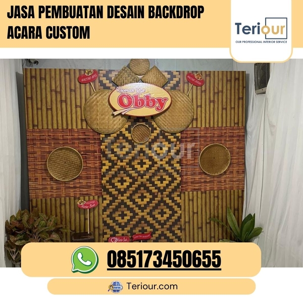 Download JASA PEMBUATAN DESAIN BACKDROP ACARA CUSTOM
