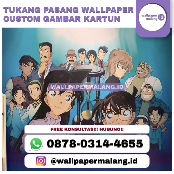 Download TUKANG PASANG WALLPAPER CUSTOM GAMBAR KARTUN