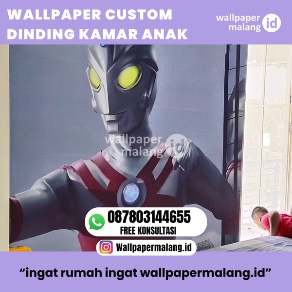 Download WALLPAPER CUSTOM DINDING KAMAR ANAK