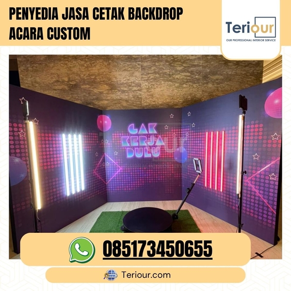 Download PENYEDIA JASA CETAK BACKDROP ACARA CUSTOM 