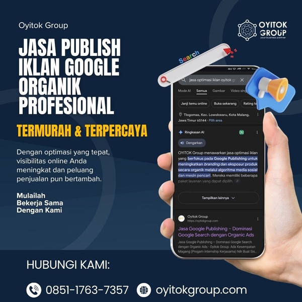 Download JASA PUBLISH IKLAN GOOGLE ORGANIK PROFESIONAL