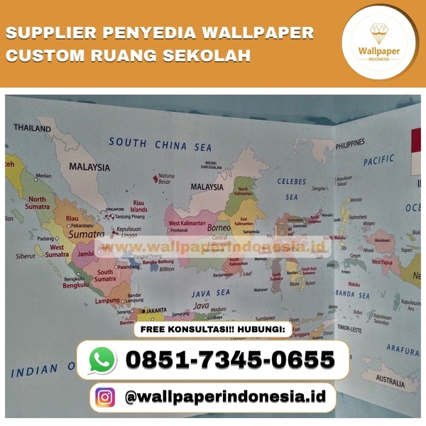 Download Supplier penyedia wallpaper custom ruang sekolah