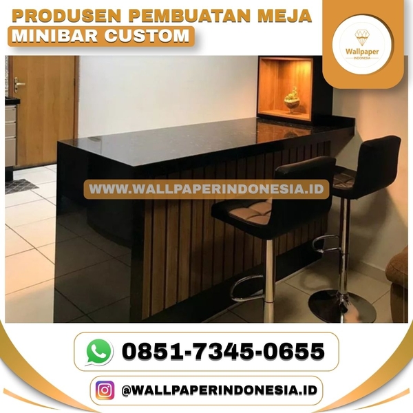 Download JASA PEMBUATAN MEJA MINIBAR CUSTOM DESAIN