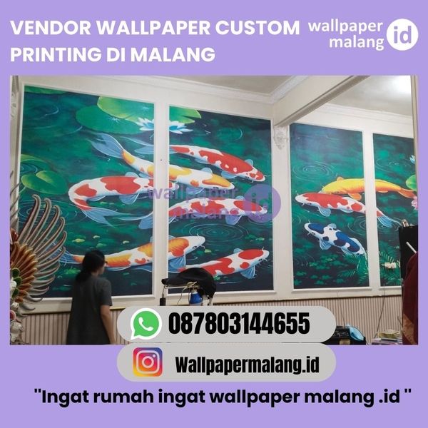 Download VENDOR WALLPAPER CUSTOM PRINTING DI MALANG