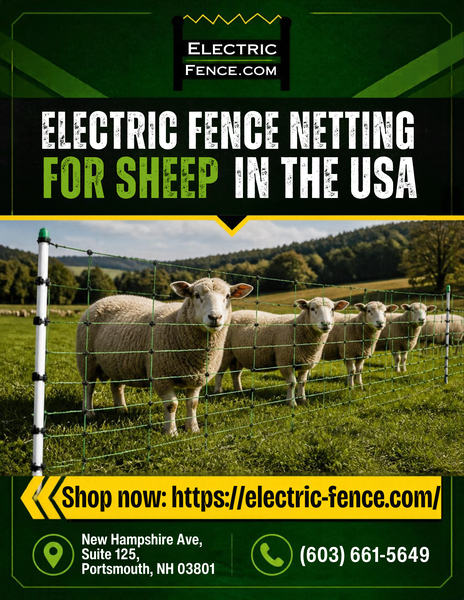 Download Electric Fence Netting for Sheep in USA