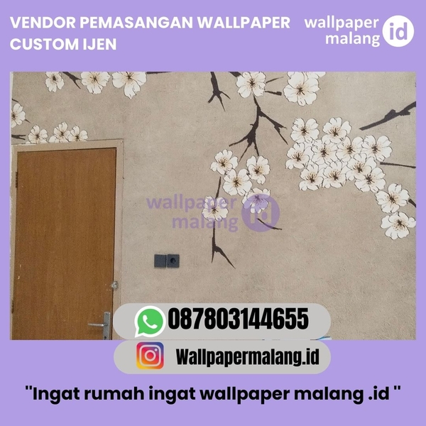 Download VENDOR PEMASANGAN WALLPAPER CUSTOM IJEN 