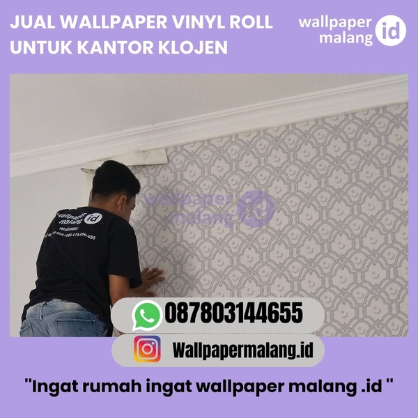 Download JUAL WALLPAPER VINYL ROLL UNTUK KANTOR KLOJEN