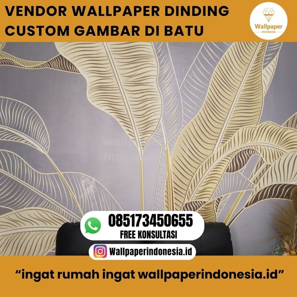 Download VENDOR WALLPAPER DINDING CUSTOM GAMBAR DI BATU