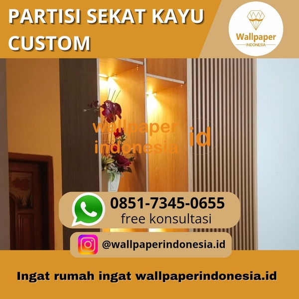 Download PARTISI SEKAT KAYU CUSTOM DIMALANG 