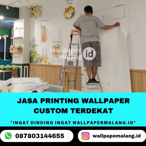 Download JASA PRINTING WALLPAPER CUSTOM TERDEKAT