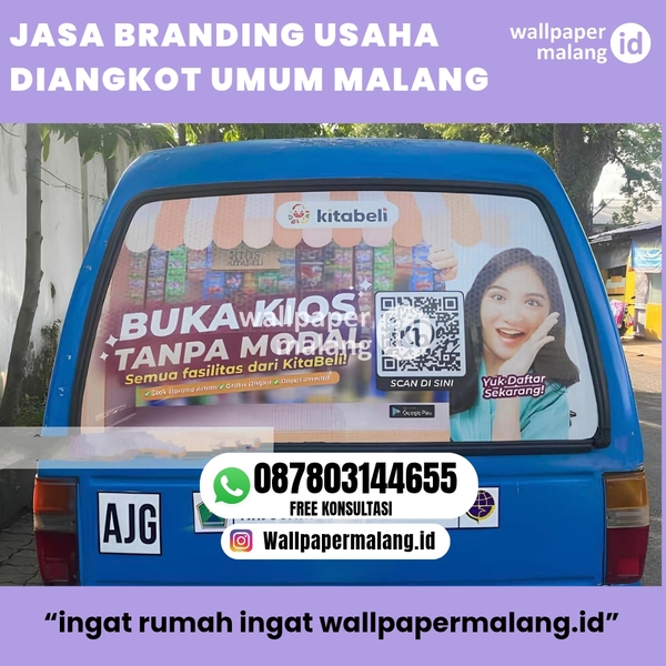 Download JASA BRANDING USAHA DI ANGKOT UMUM MALANG