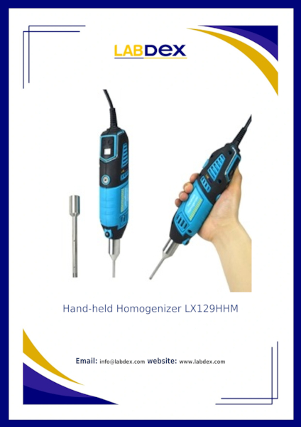 Download Hand-held Homogenizer LX129HHM - Hand Homogenizer Emulsion