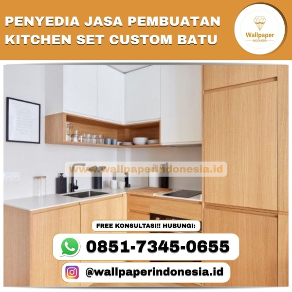 Download PENYEDIA JASA PEMBUATAN KITCHEN SET CUSTOM BATU