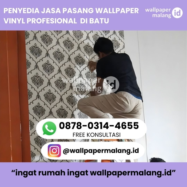 Download PENYEDIA JASA PASANG WALLPAPER VINYL PROFESIONAL DI BATU