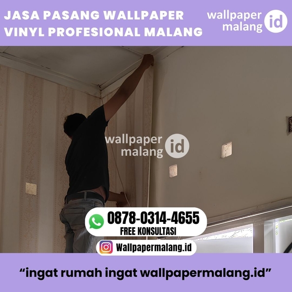 Download JASA PASANG WALLPAPER VINYL PROFESIONAL MALANG