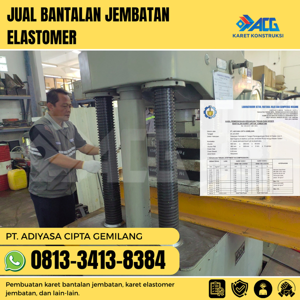 Download Jual bantalan jembatan elastomer 