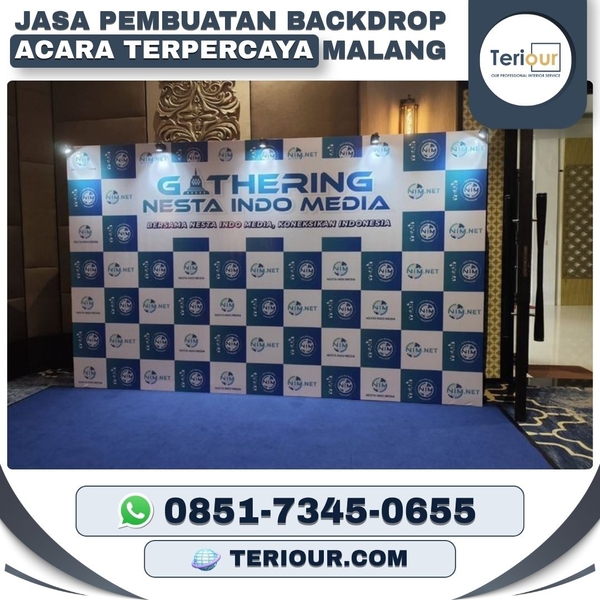 Download Jasa pembuatan backdrop acara terpercaya malang