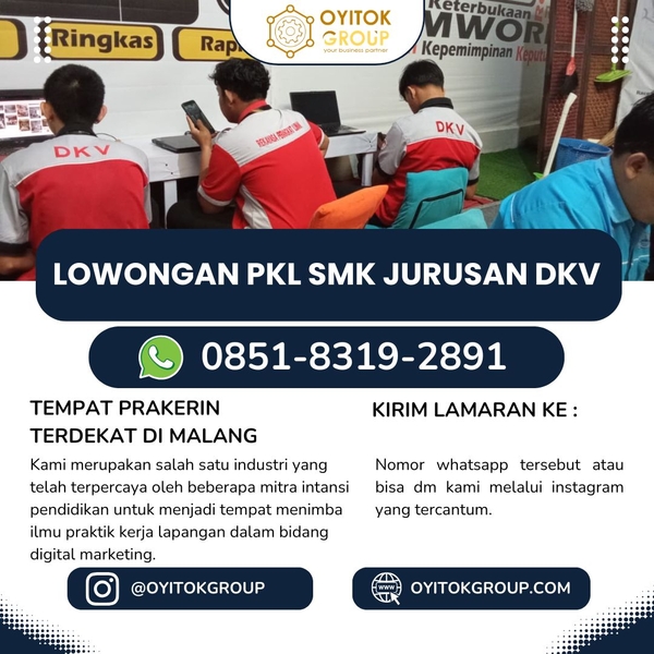 Download LOWONGAN PKL SMK JURUSAN DKV 