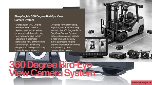 Download Forklift Safety with SharpEagle's 360 Degree Bird-Eye View Camera System