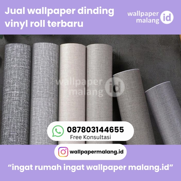 Download JUAL WALLPAPER DINDING VINYL ROLL TERBARU