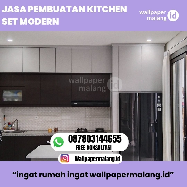 Download JASA PEMBUATAN KITCHEN SET MODERN 