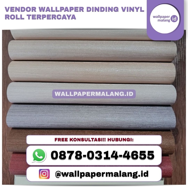 Download Vendor wallpaper dinding vinyl roll terpercaya 