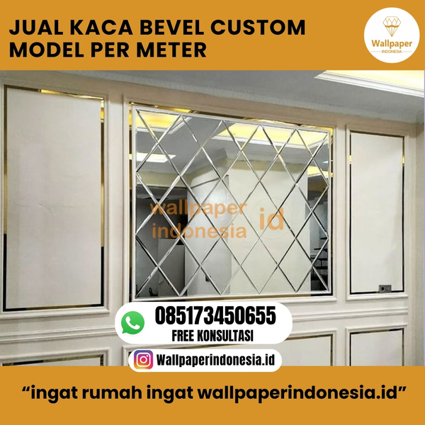 Download JUAL KACA BEVEL CUSTOM MODEL PER METER
