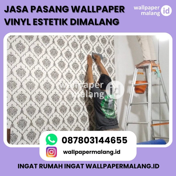 Download JASA PASANG WALLPAPER VINYL ESTETIK DIMALANG