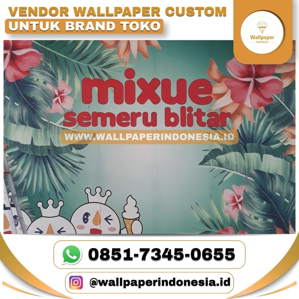 Download VENDOR WALLPAPER CUSTOM UNTUK BRAND TOKO