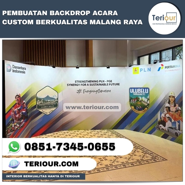 Download PEMBUATAN BACKDROP ACARA CUSTOM BERKUALITAS MALANG RAYA