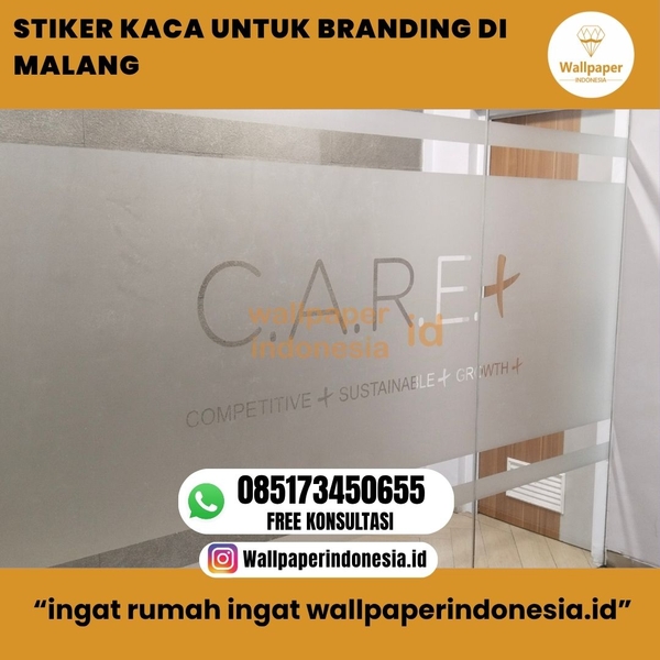 Download STIKER KACA UNTUK BRANDING DI MALANG