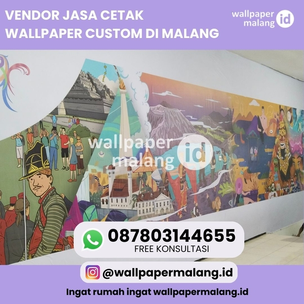 Download VENDOR JASA CETAK WALLPAPER CUSTOM DI MALANG