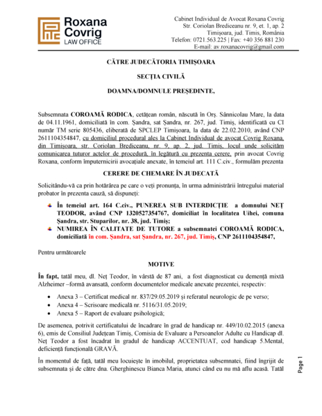 Download actiune civila punere sub interdictie.pdf