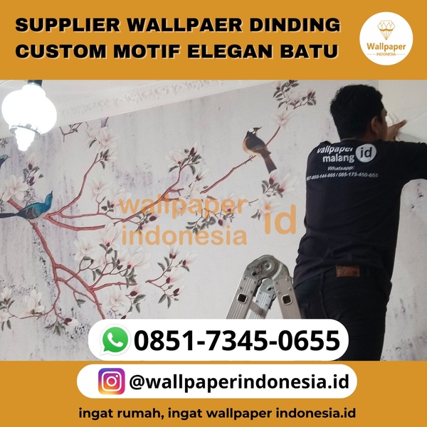 Download VENDOR WALLPAPER DINDING CUSTOM TERBAIK DIMALANG 