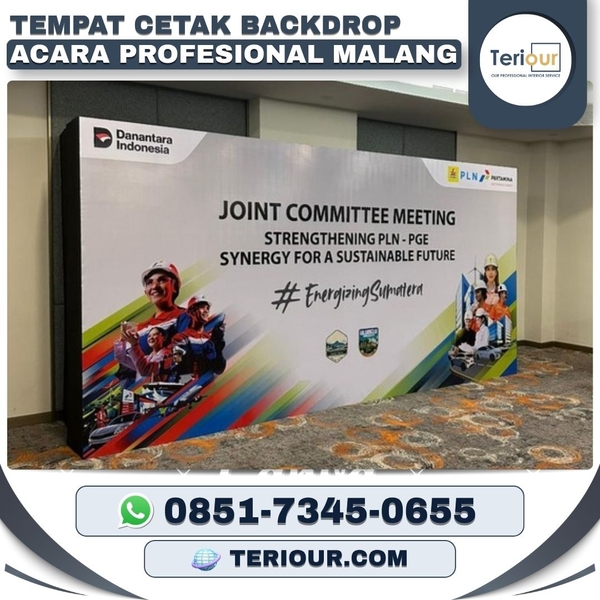 Download TEMPAT CETAK BACKDROP ACARA PROFESIONAL MALANG