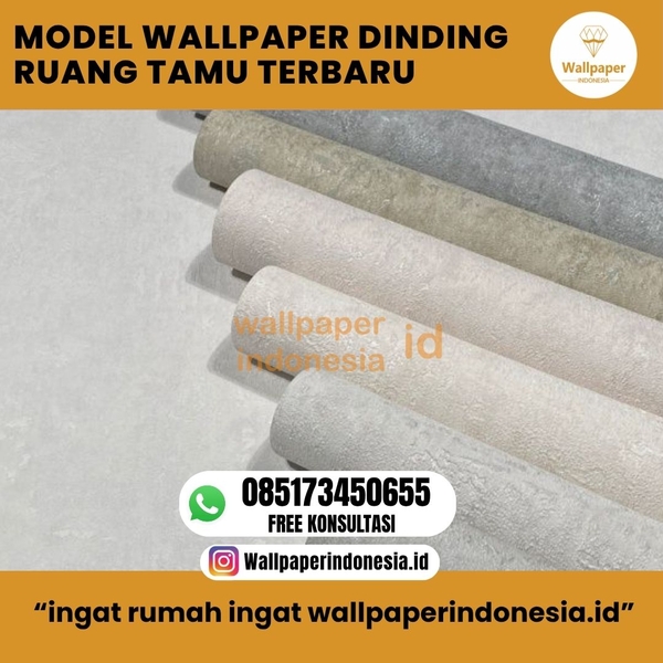 Download MODEL WALLPAPER DINDING RUANG TAMU TERBARU  