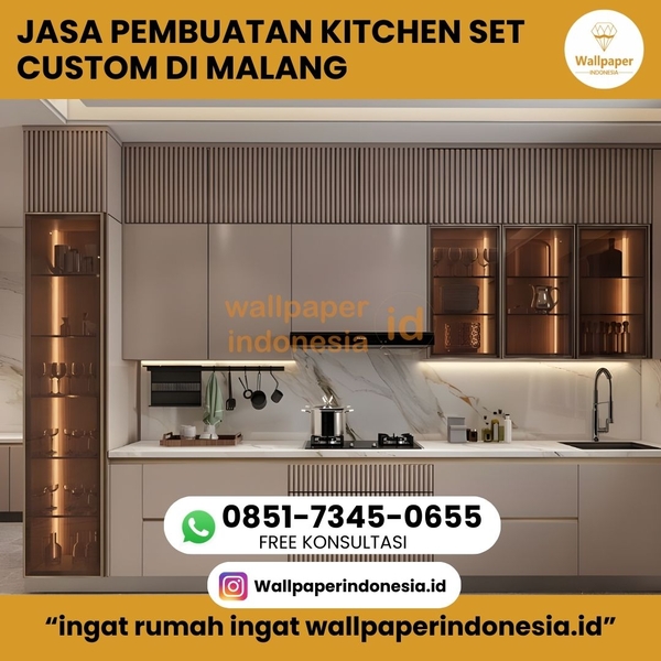 Download JASA PEMBUATAN KITCHEN SET CUSTOM DI MALANG